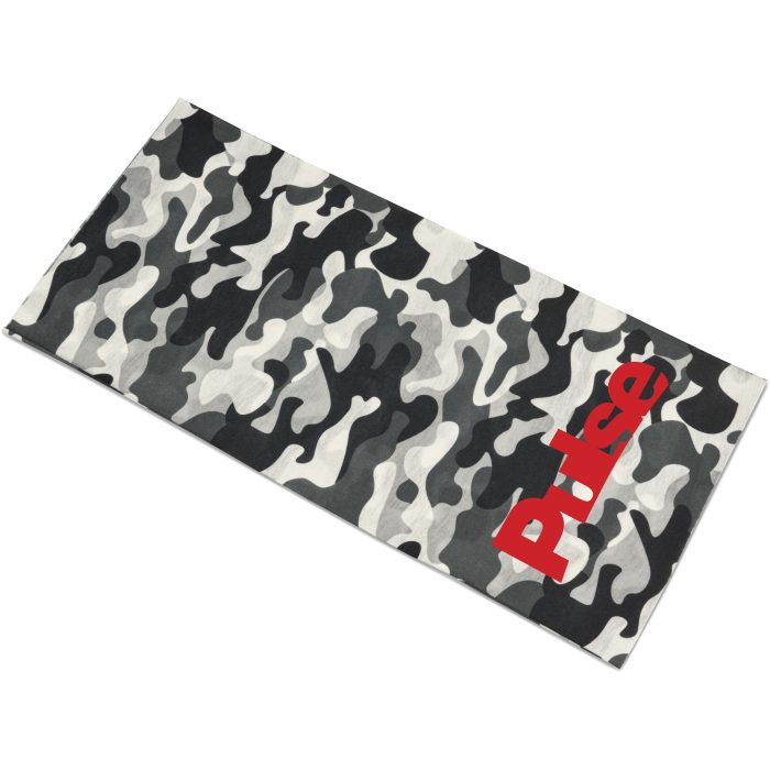 Adults Camo Flexi Tubular Bandana - Grey