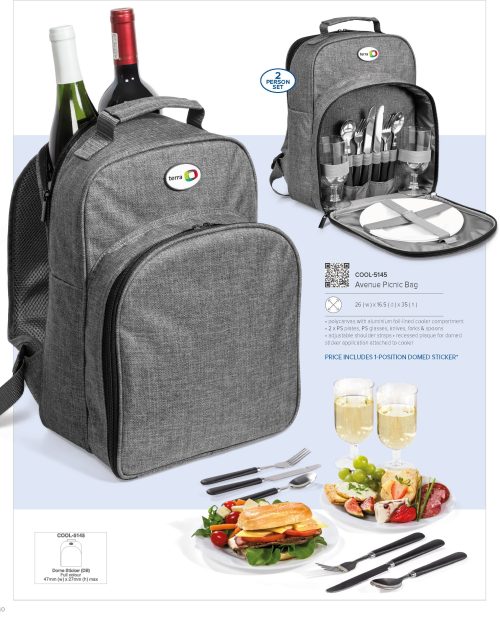 Avenue 2 Person Picnic Bag