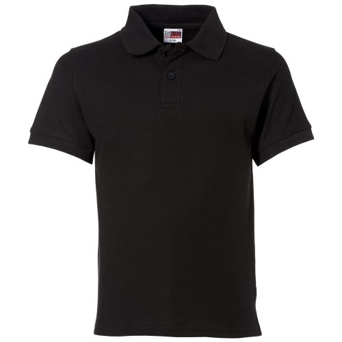 Boston Kids Golf Shirt  - Black