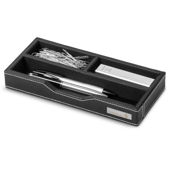 Carrington Desk Organiser  - Black