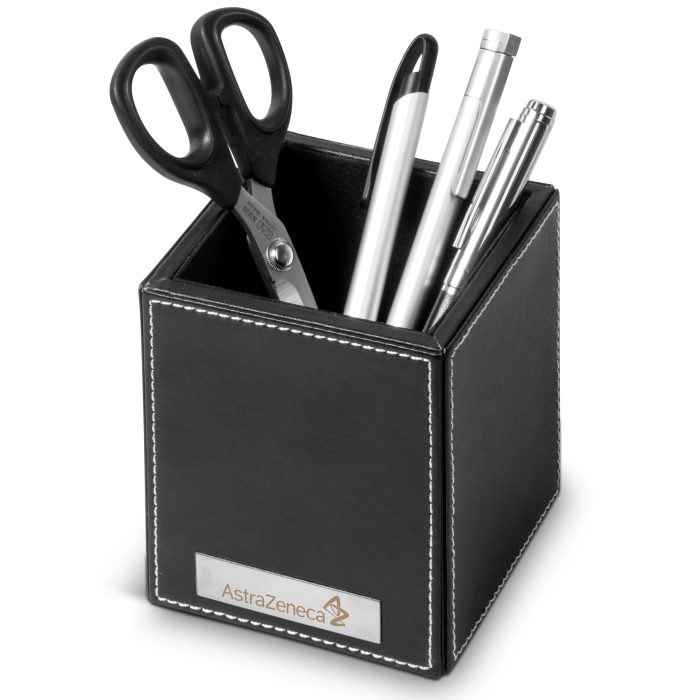 Carrington Stationery Holder - Black