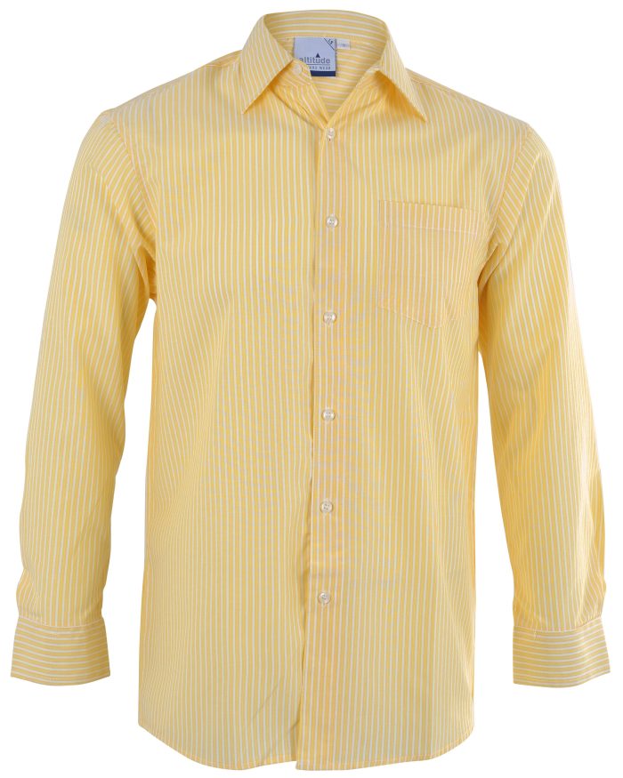 Drew Long Sleeve Shirt  - Yellow