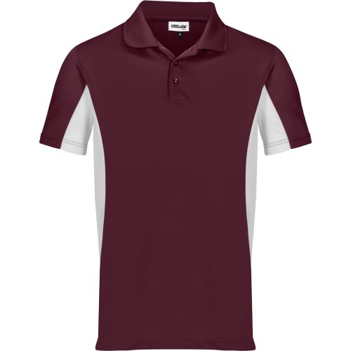 Kids Championship Golf Shirt - Maroon