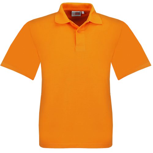 Kids Elemental Golf Shirt  - Orange