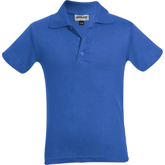 Kids Michigan Golf Shirt - Royal Blue