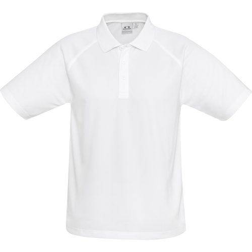 Kids Sprint Golf Shirt  - White