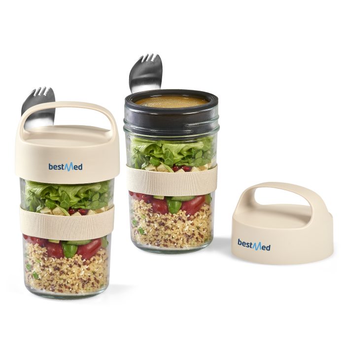 Kooshty Good 2 Go Glass Food Jar - 700ml