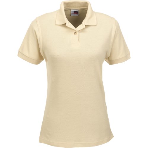 Ladies Boston Golf Shirt - Khaki