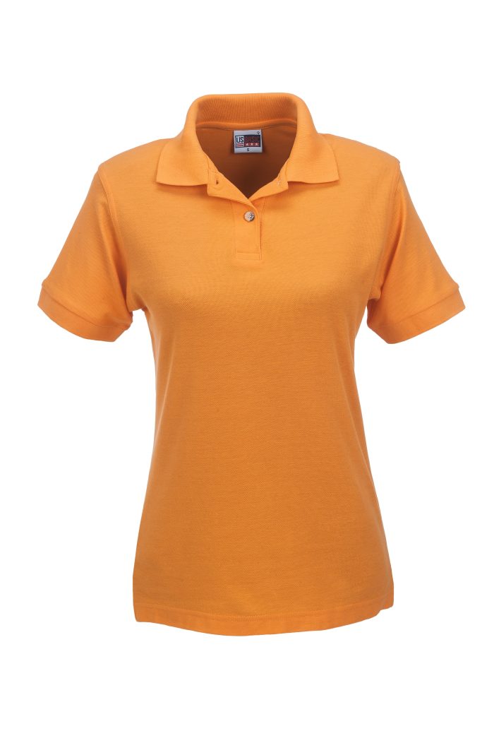 Ladies Boston Golf Shirt  - Orange