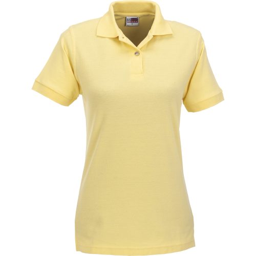 Ladies Boston Golf Shirt  - Yellow