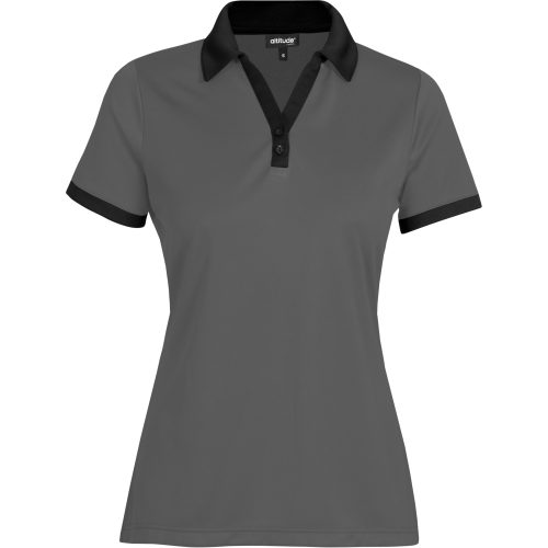 Ladies Bridgewater Golf Shirt  - Black