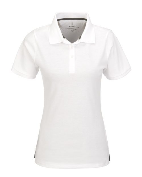 Ladies Calgary Golf Shirt  - White