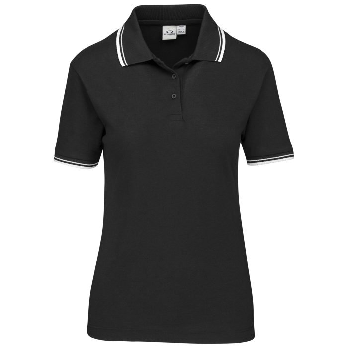 Ladies Cambridge Golf Shirt - Black