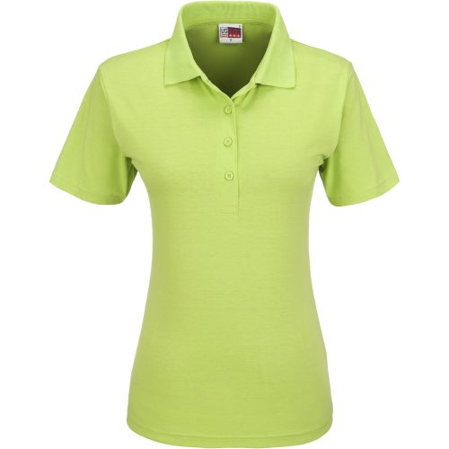 Ladies Cardinal Golf Shirt - Lime