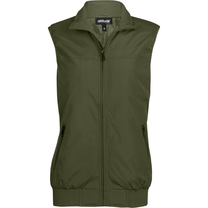 Ladies Colorado Bodywarmer - Military Green