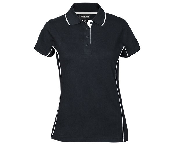 Ladies Denver Golf Shirt  - Navy