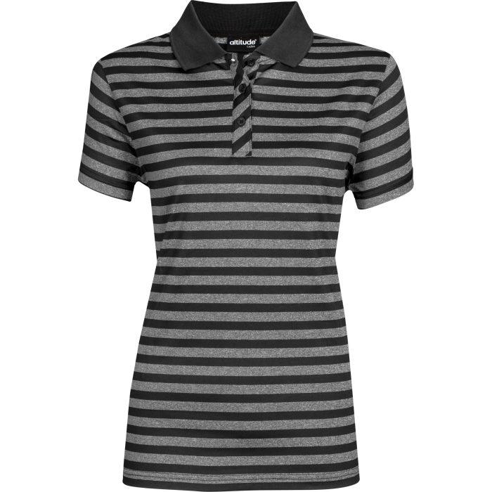 Ladies Drifter Golf Shirt  - Black