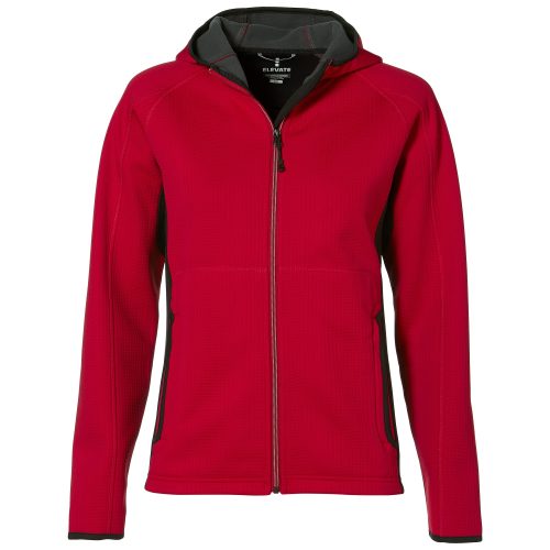 Ladies Ferno Bonded Knit Jacket  - Red