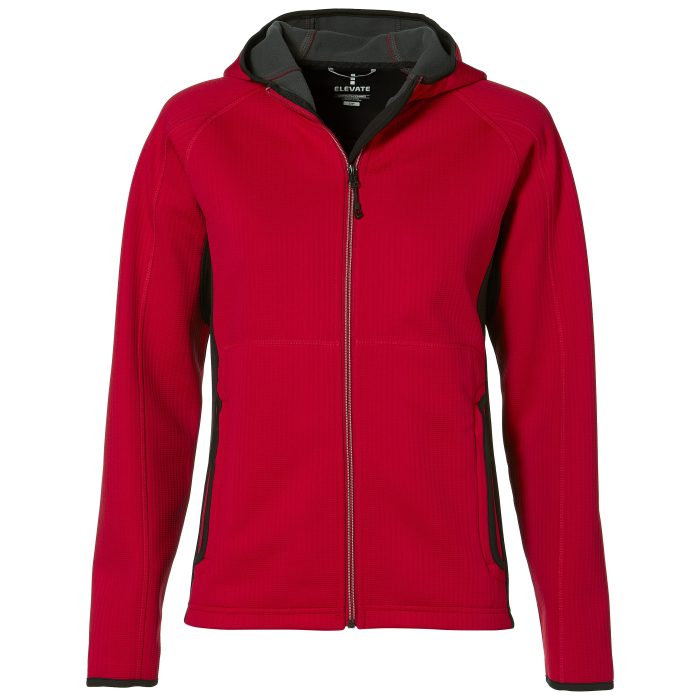 Ladies Ferno Bonded Knit Jacket  - Red