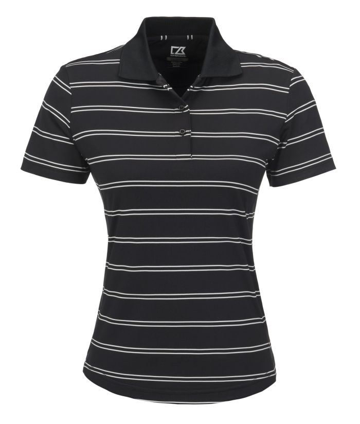 Ladies Hawthorne Golf Shirt  - Black