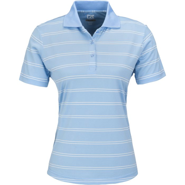 Ladies Hawthorne Golf Shirt  - Light Blue