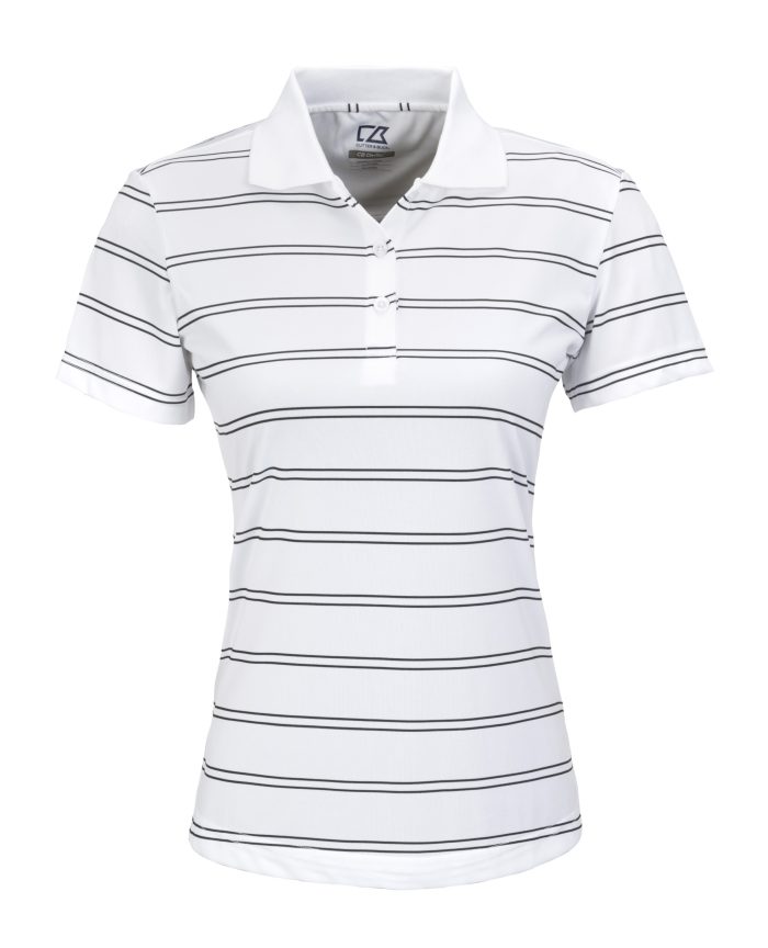 Ladies Hawthorne Golf Shirt  - White