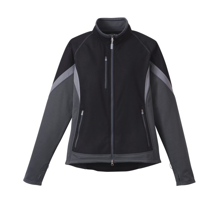 Ladies Jozani Hybrid Softshell Jacket  - Black