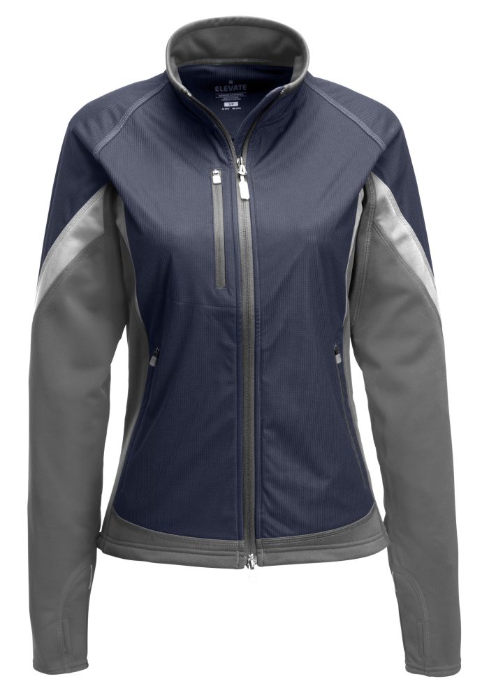 Ladies Jozani Hybrid Softshell Jacket  - Navy