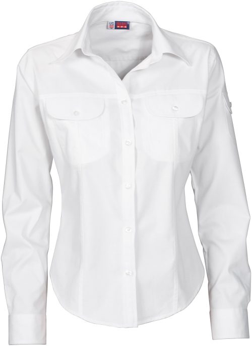 Ladies Long Sleeve Phoenix Shirt  - White