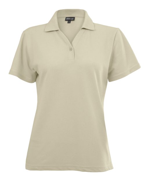 Ladies Melrose Heavyweight Golf Shirt  - Stone