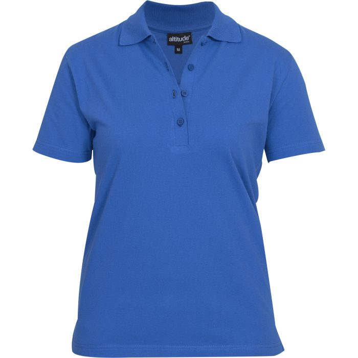 Ladies Michigan Golf Shirt  - Royal Blue