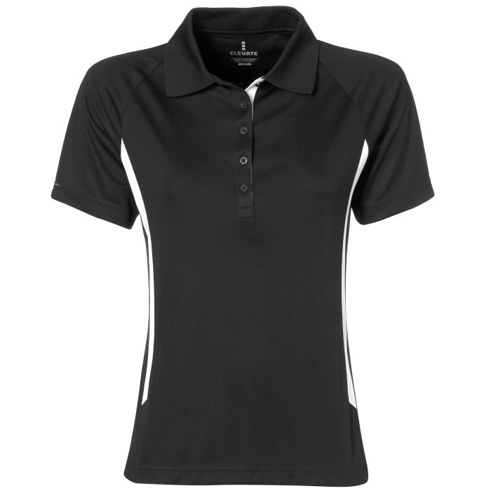 Ladies Mitica Golf Shirt  - Black