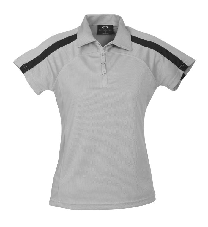 Ladies Monte Carlo Golf Shirt  - Grey