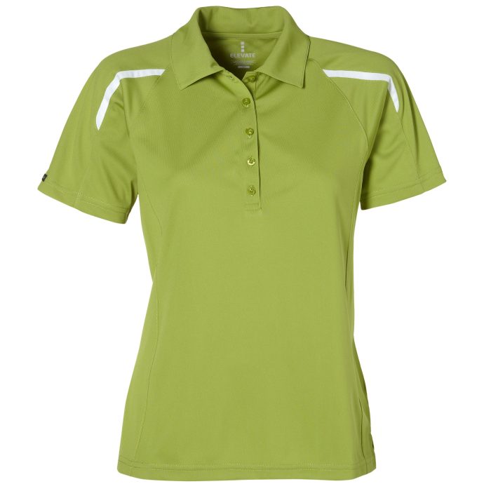 Ladies Nyos Golf Shirt  - Lime