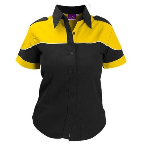 Ladies Racer Blouse - Yellow