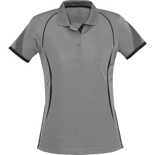 Ladies Razor Golf Shirt - Grey