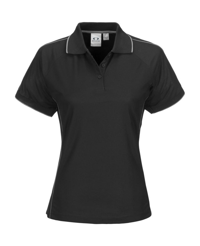 Ladies Resort Golf Shirt  - Black