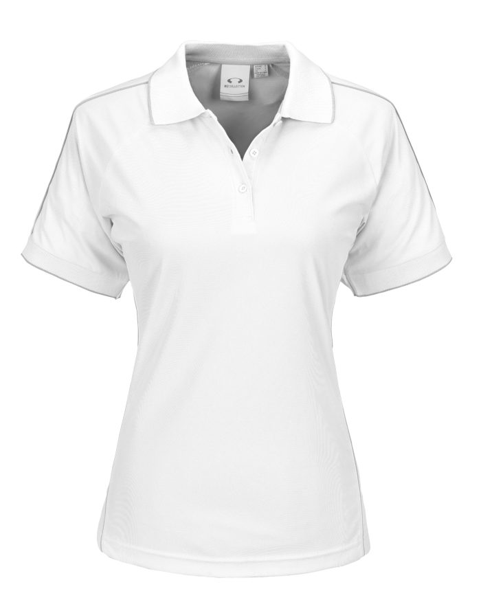 Ladies Resort Golf Shirt  - White