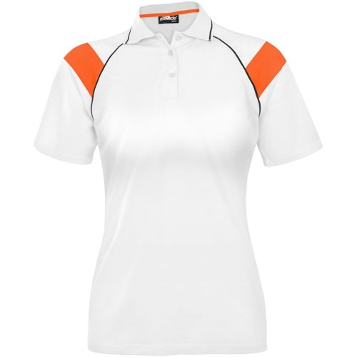 Ladies Score Golf Shirt  - Orange