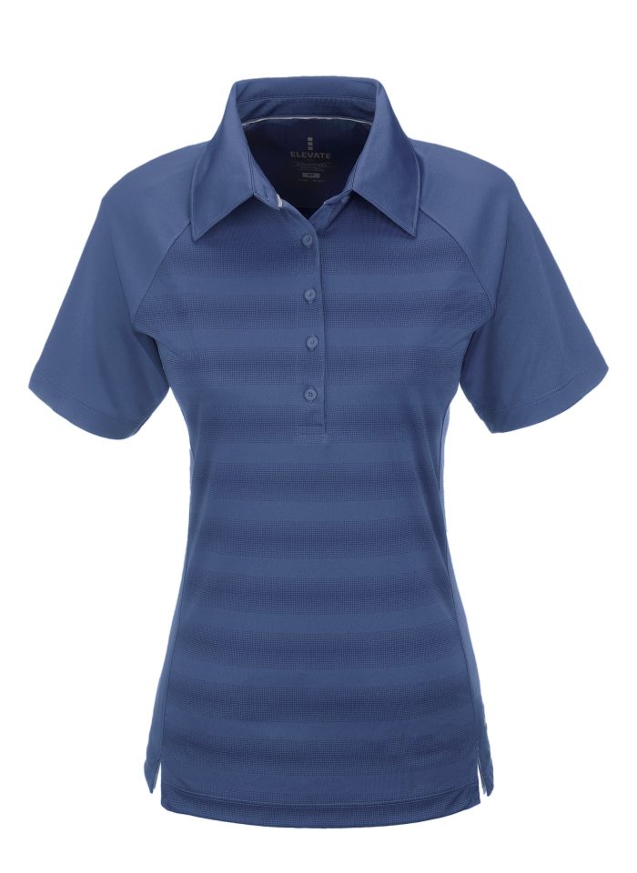 Ladies Shimmer Golf Shirt  - Blue