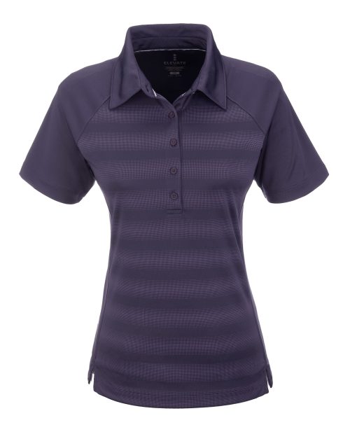 Ladies Shimmer Golf Shirt  - Purple