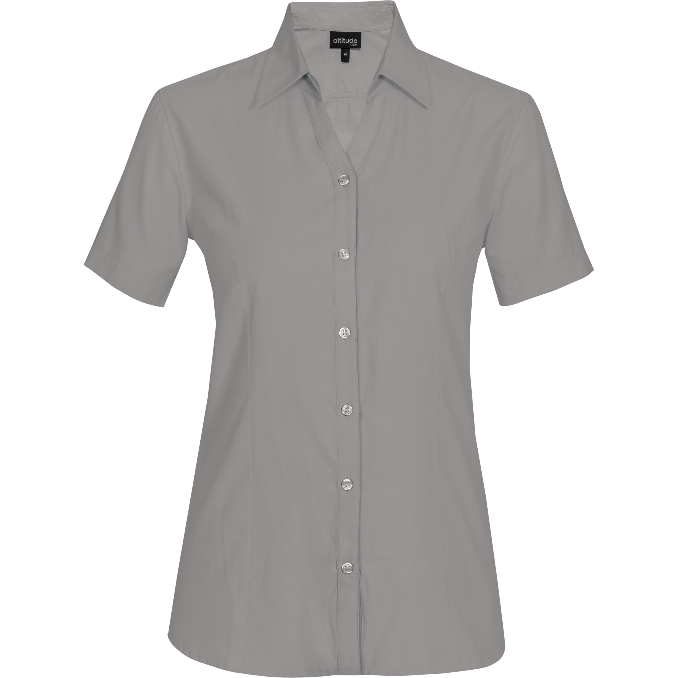 Ladies Short Sleeve Catalyst Shirt  - Grey