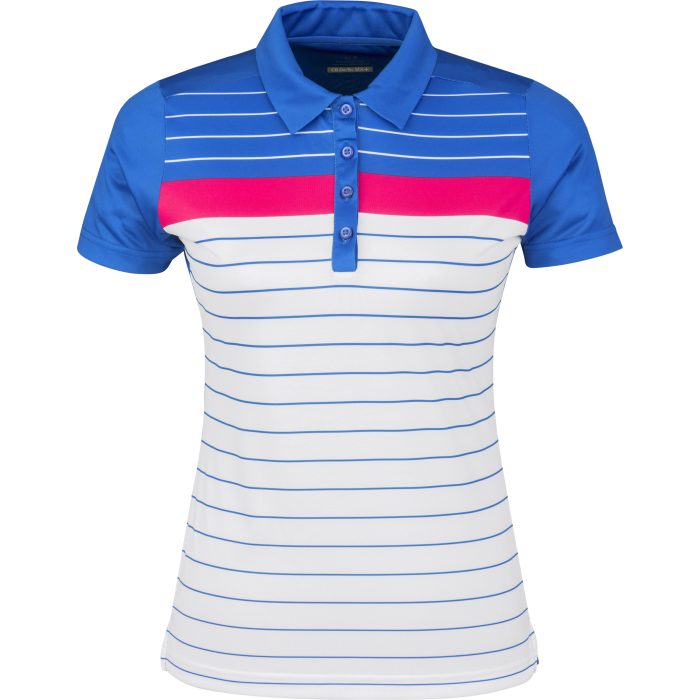 Ladies Skyline Golf Shirt  - Blue