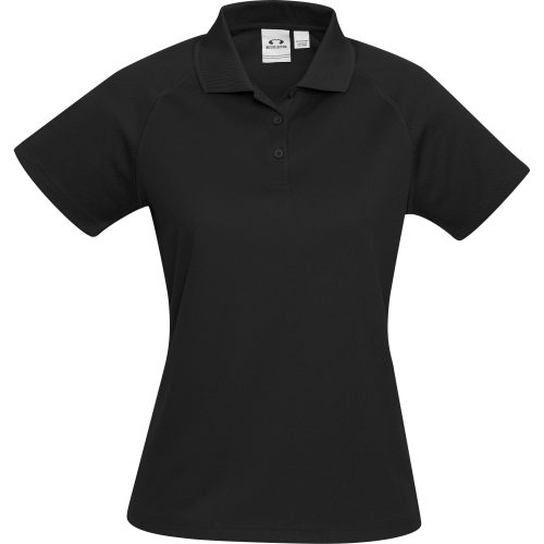 Ladies Sprint Golf Shirt - Black