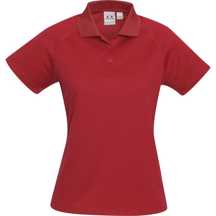 Ladies Sprint Golf Shirt  - Red
