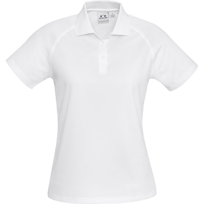 Ladies Sprint Golf Shirt - White