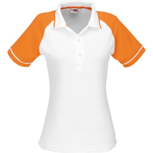 Ladies Sydney Golf Shirt  - Orange