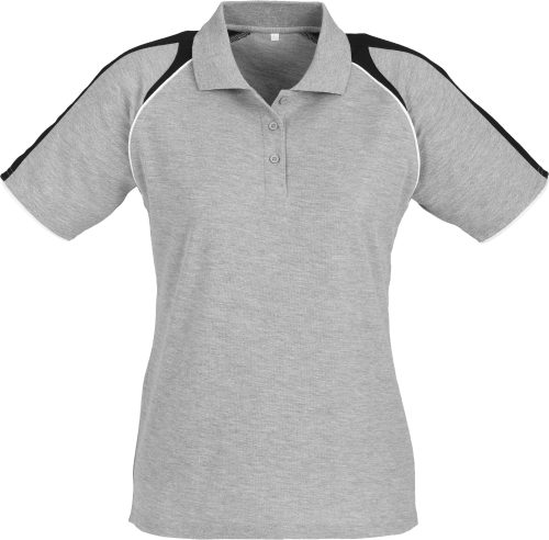 Ladies Triton Golf Shirt - Grey