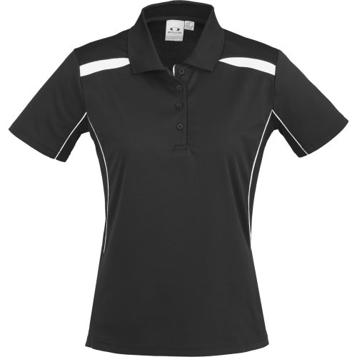 Ladies United Golf Shirt - Black