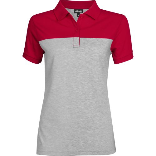 Ladies Urban Golf Shirt - Red